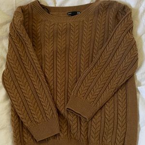 H&M brown sweater